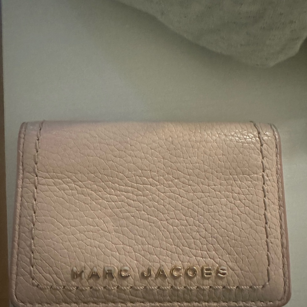 Marc Jacobs Pink Leather Wallet
